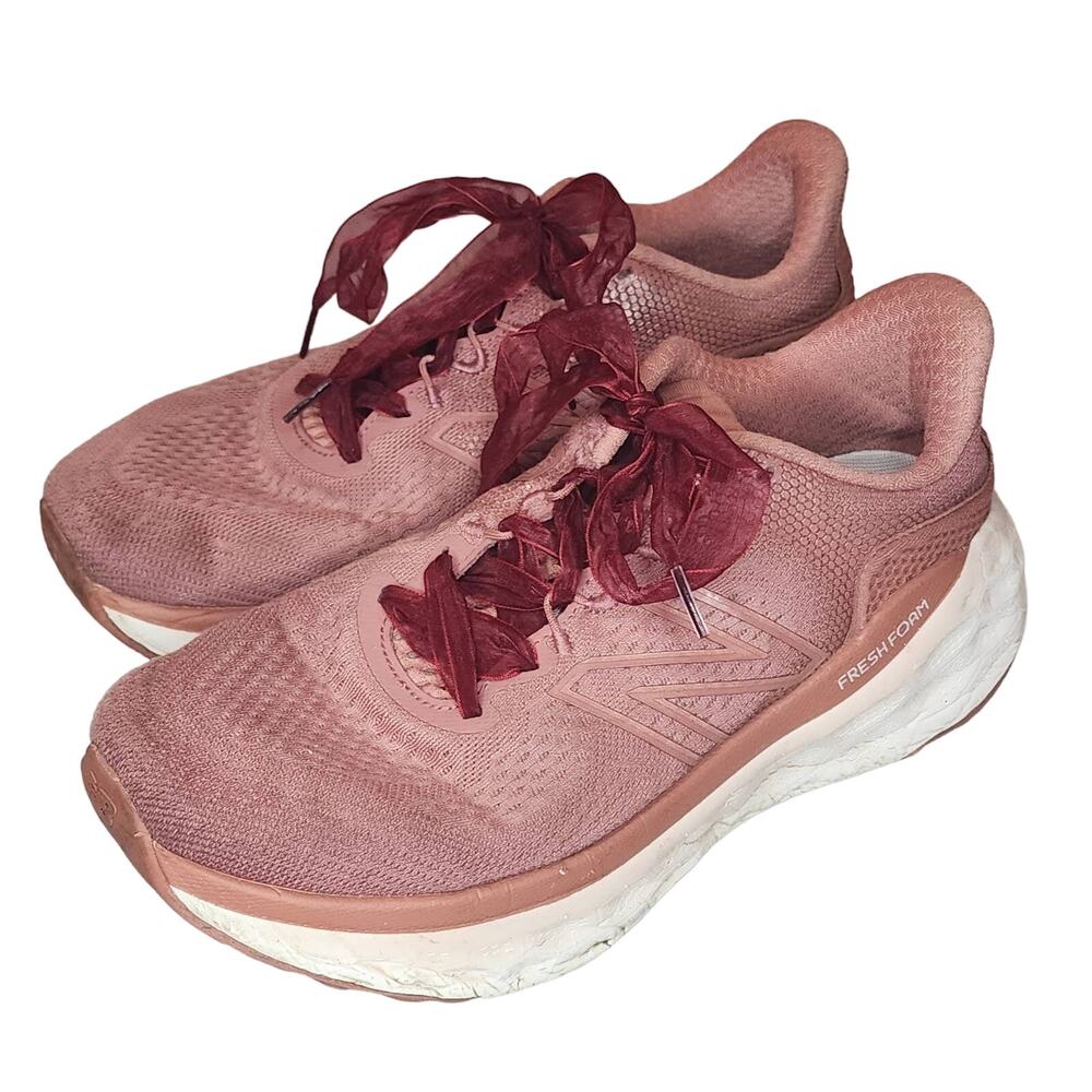 New Balance Women's Fresh Foam More V3 Running Shoe Washed Henna Size 10 Wide